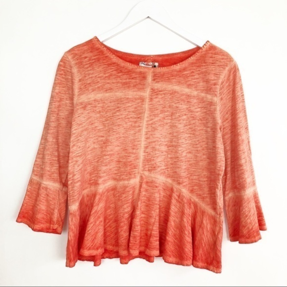 Anthropologie AKEMI + KIN Ruffled Blouse Size Medium